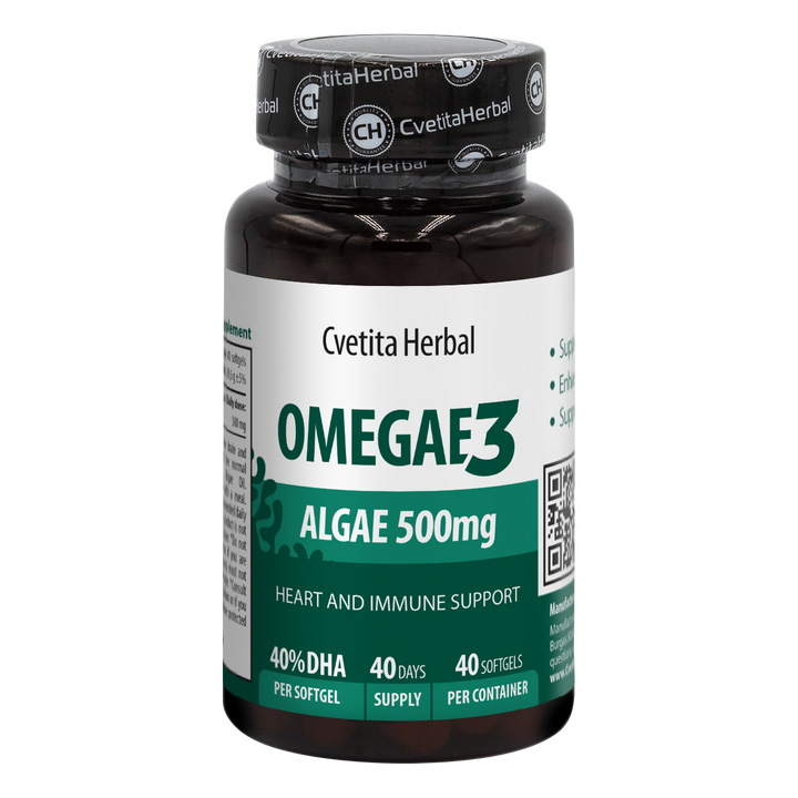Omega 3 Alge Softgel - Omegae3 (60 / 40 kapsul)