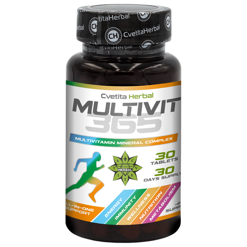 MultiVit 365 - Multivitamin Mineral Complex (30 tablet)