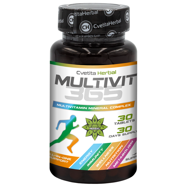 MultiVit 365 - Multivitamin Mineral Complex (30 tablet)
