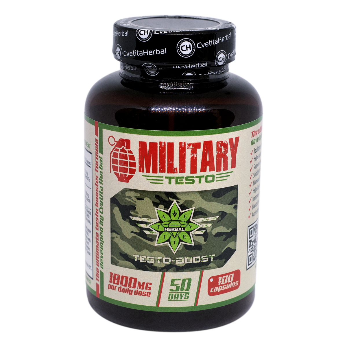 Military Testo (100 kapsul x 900 mg)