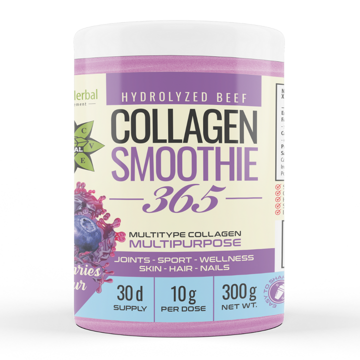 Kolagenski smuti "borovnica" – Collagen Smoothie 365 (300 g)