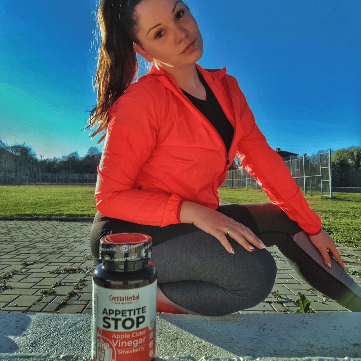Jabolčni kis "Jagoda" - Appetite Stop (60 tablet)