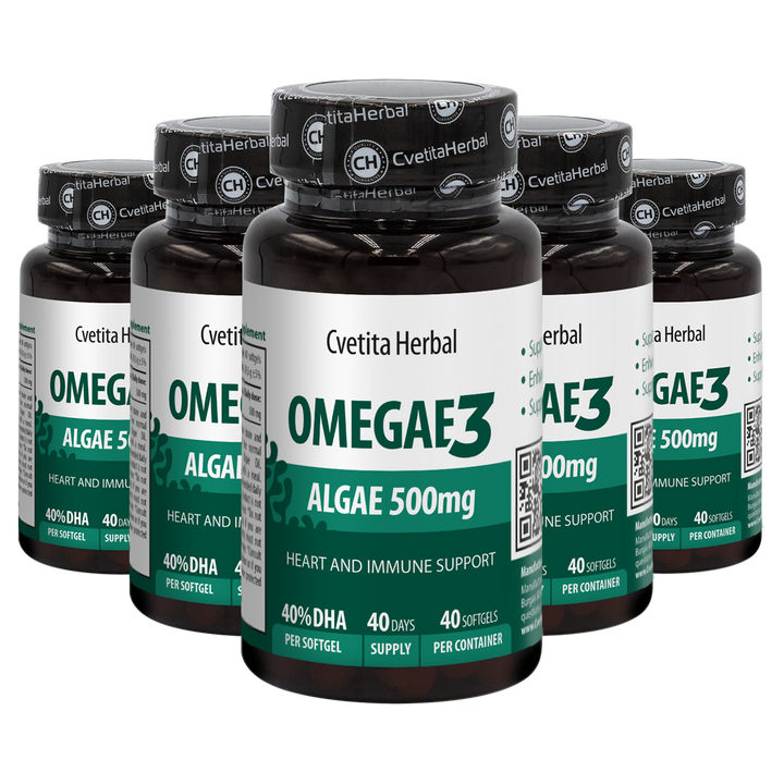 Omega 3 Alge Softgel - Omegae3 (60 / 40 kapsul)