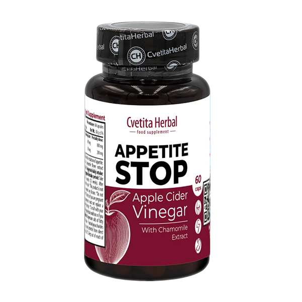 Jabolčni kis "Kamilični izvleček" - Appetite Stop (60 kapsul)