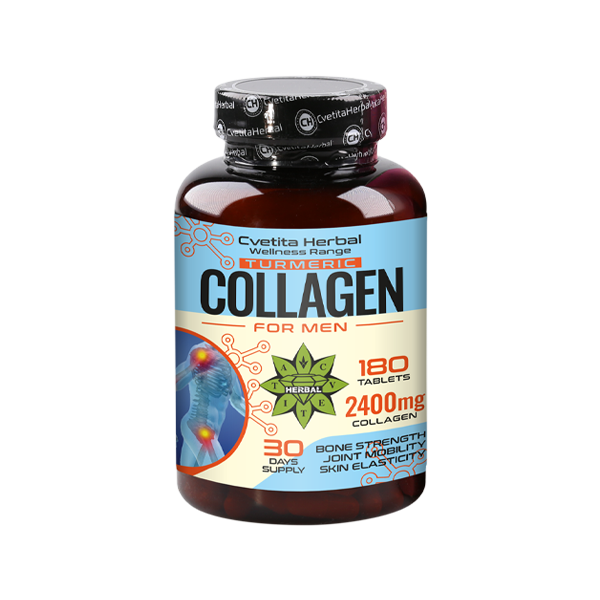 Kolagen s kurkumo - Collagen Turmeric (180 tablet x 2400 mg)