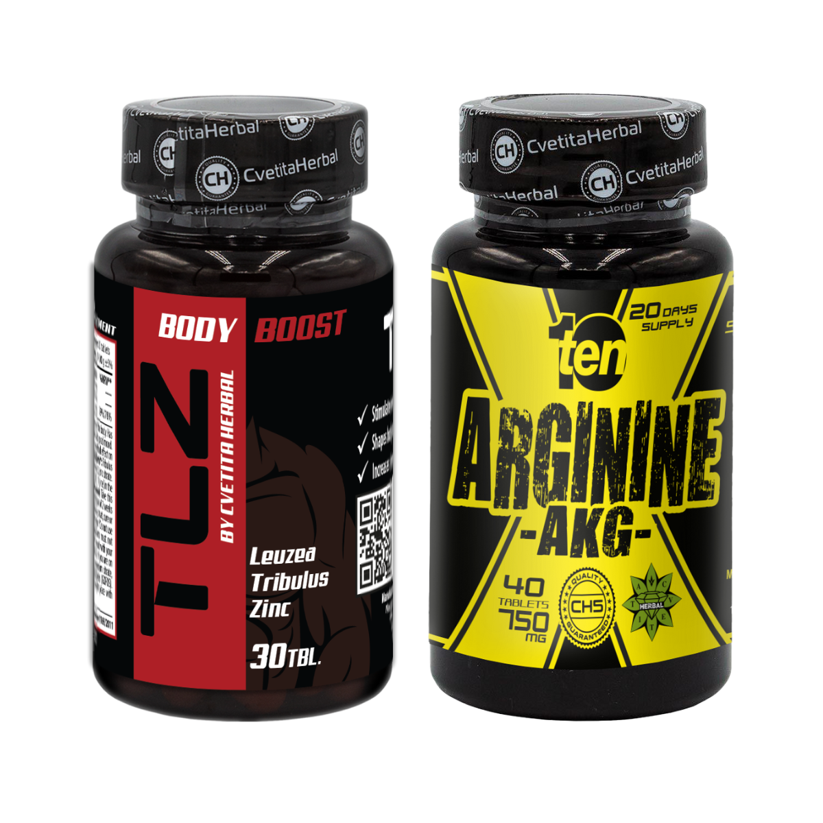 COMBO PAKET: TLZ (Tribulus, Leuzea, Cink) + TEN Arginine 40 tablet