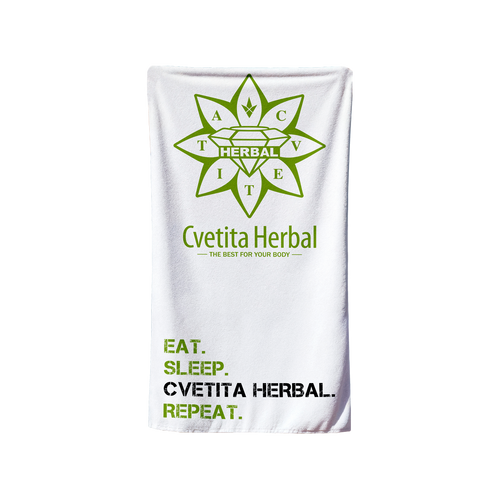 Brisača za na plažo - Cvetita Herbal