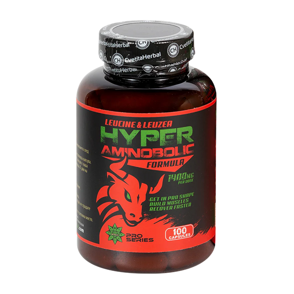 Levcin in levzeja - Hyper Aminobolic (100 kapsul)