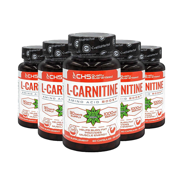 L-Carnitine Tartrate – L-Carnitine (60 kapsul x 500 mg)