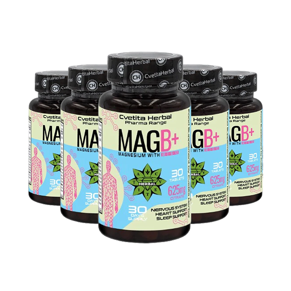 Magnesium Citrate 625mg - Magnezij Citrat - 30 tablet