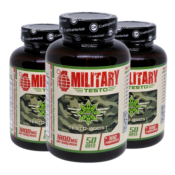 Military Testo (100 kapsul x 900 mg)