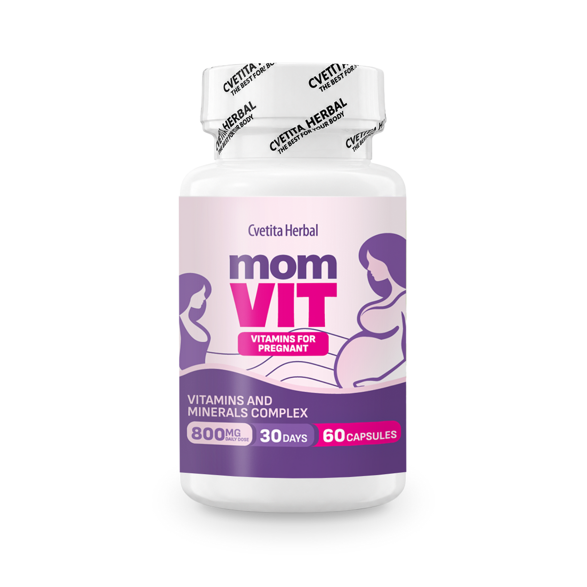 Vitamini za Nosečnice in Bodoče Mamice - MOM VIT