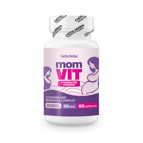 Vitamini za Nosečnice in Bodoče Mamice - MOM VIT