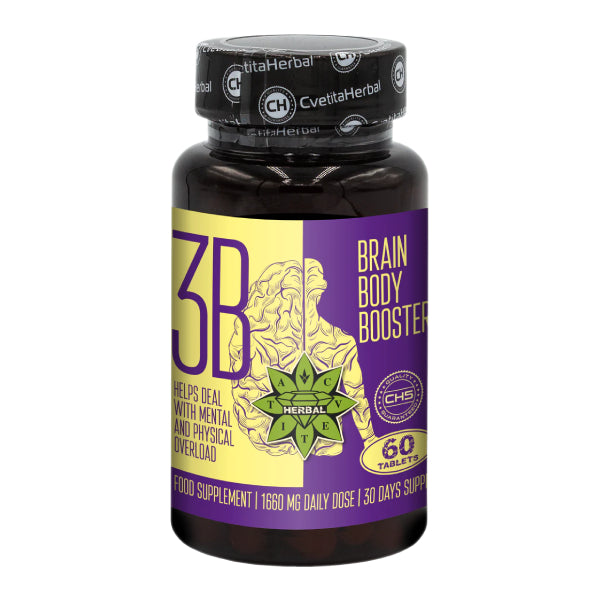 Tavrin in sibirski ginseng - Brain Body Booster (60 tablet x 1660 mg)
