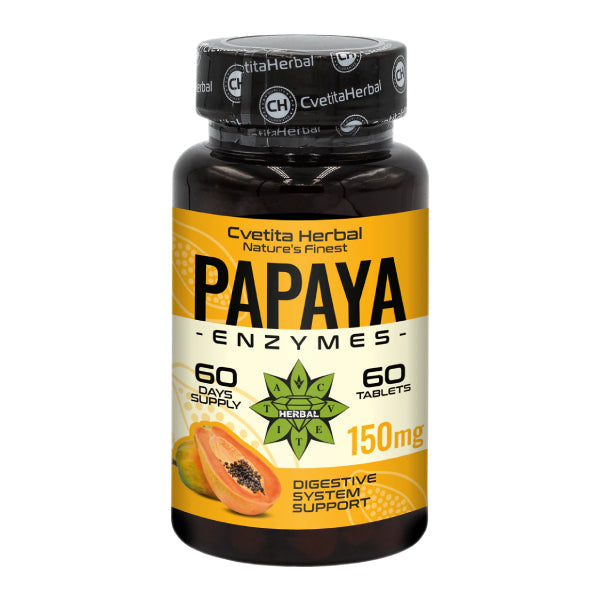Encimi papaje (60 tablet x 150 mg)