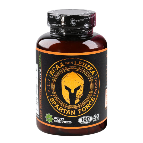 Leuzea in BCAA - Spartan Force (100 kapsul)