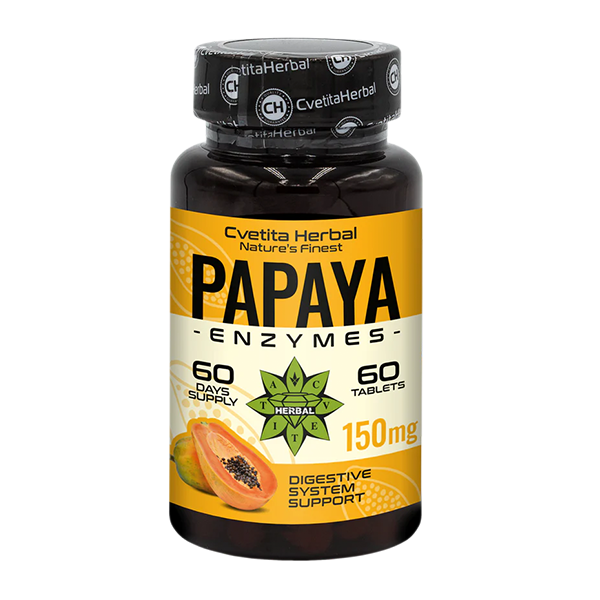 Encimi papaje (60 tablet x 150 mg)