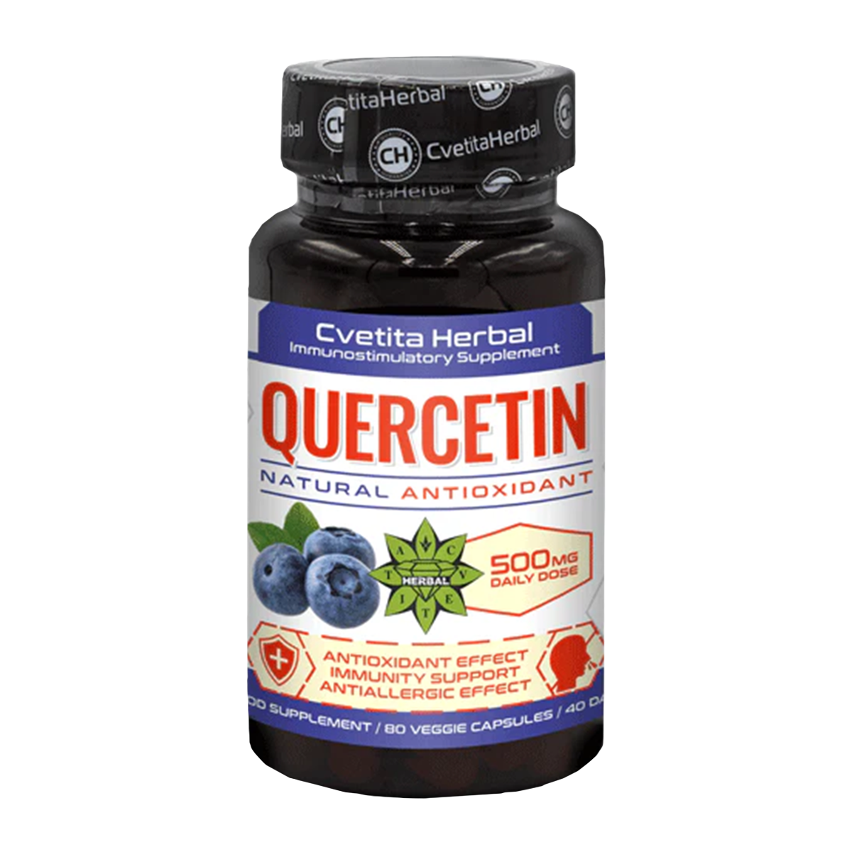 Quercetin (80 kapsul x 250 mg)