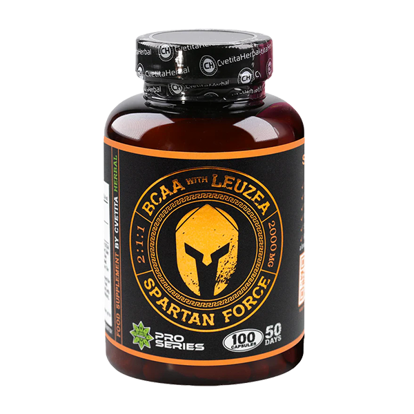 Leuzea in BCAA - Spartan Force (100 kapsul)