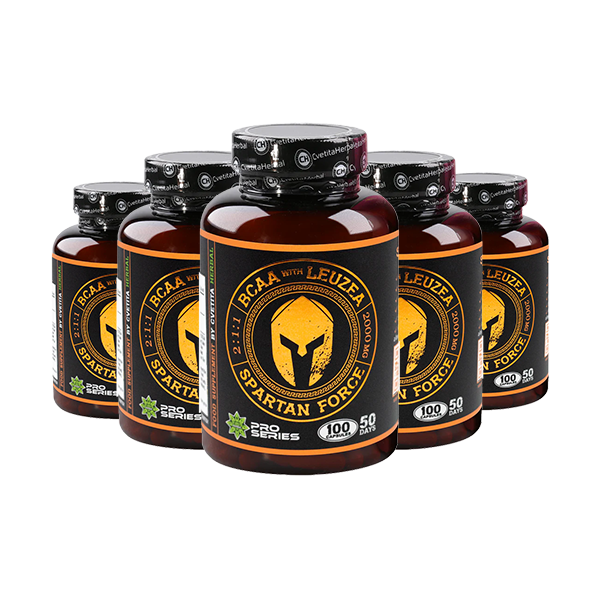Leuzea in BCAA - Spartan Force (100 kapsul)