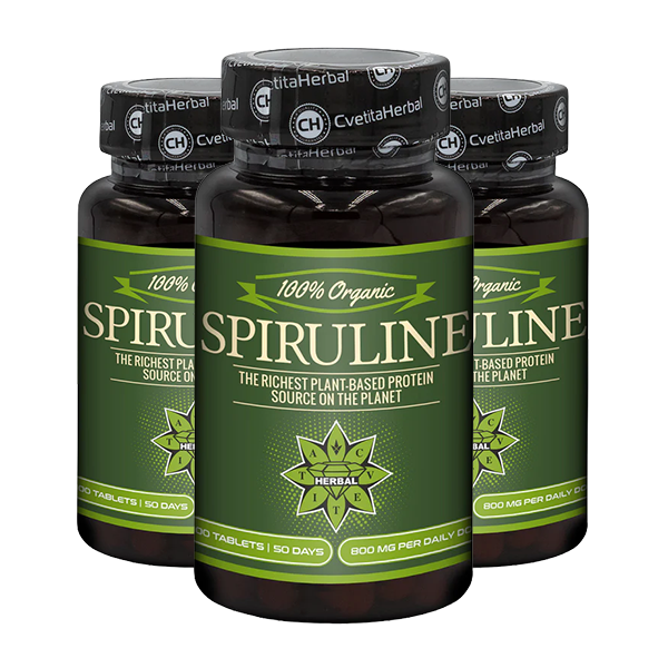 Organska spirulina (100 tablet x 400 mg)
