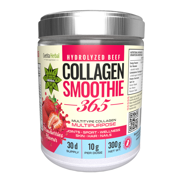 Collagen Smoothie "Jagoda" – Collagen Smoothie 365 (300 g)