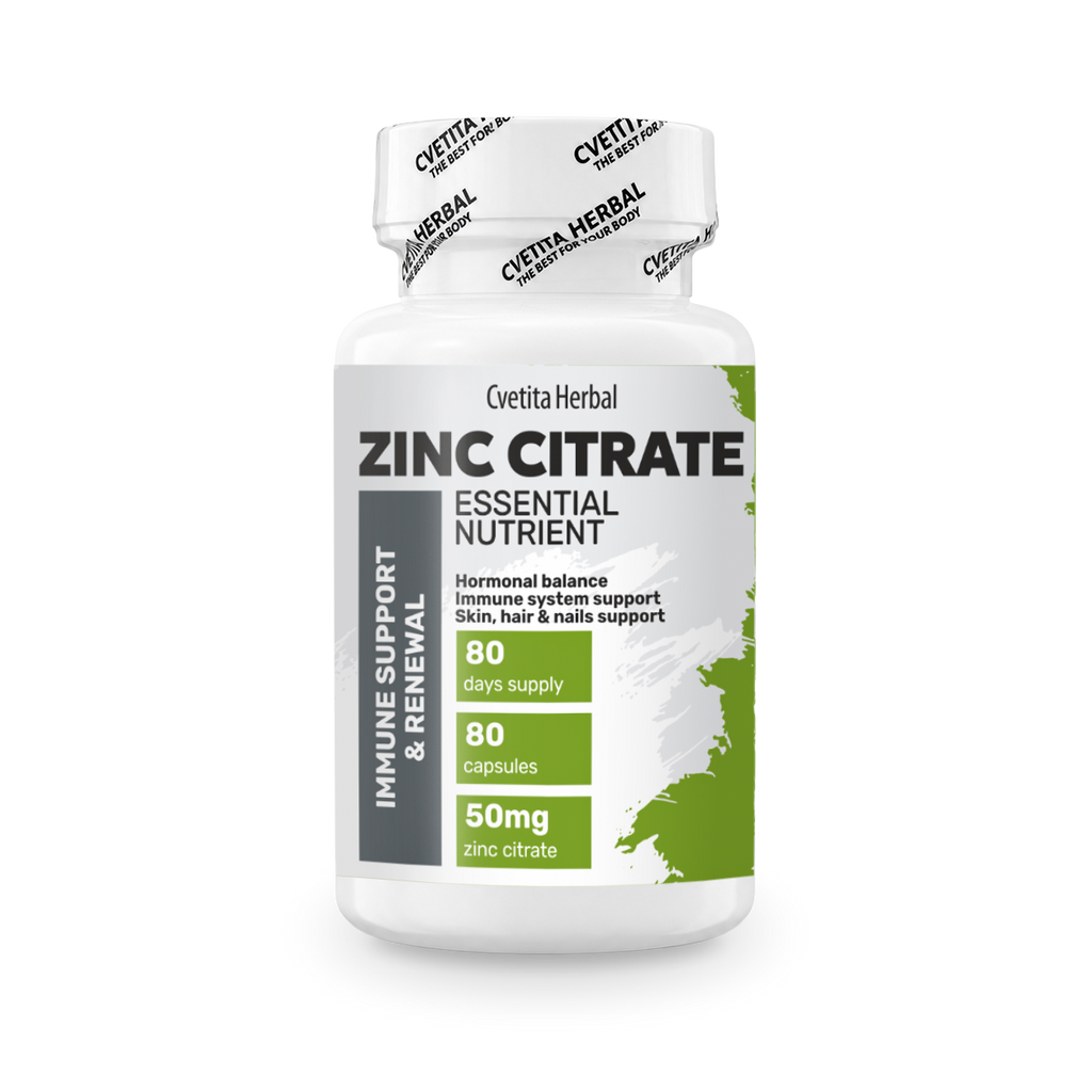 Cinkov Citrat - Cink (80 kapsul x 50 mg)