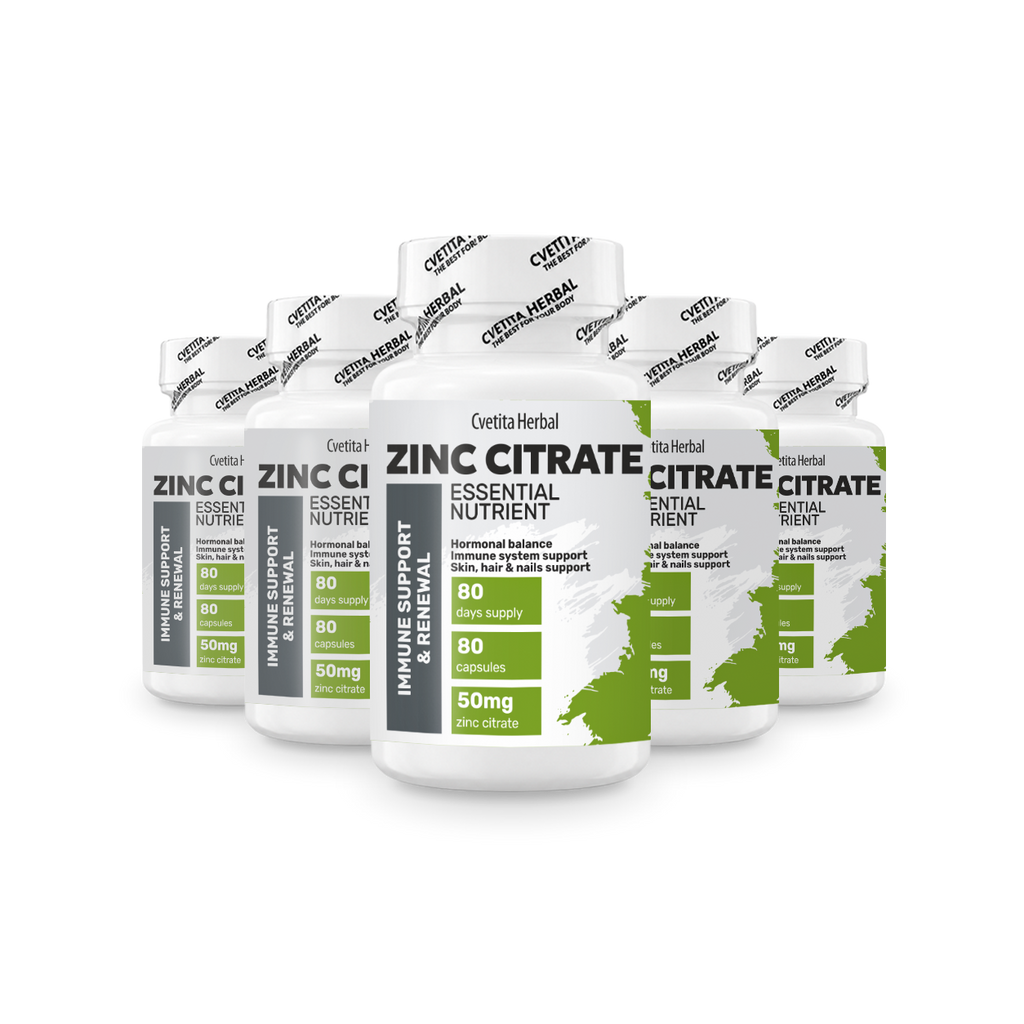 Cinkov Citrat - Cink (80 kapsul x 50 mg)