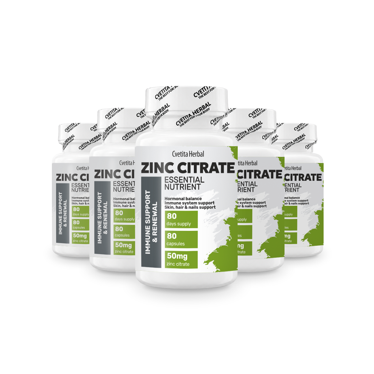 Cinkov Citrat - Cink (80 kapsul x 50 mg)