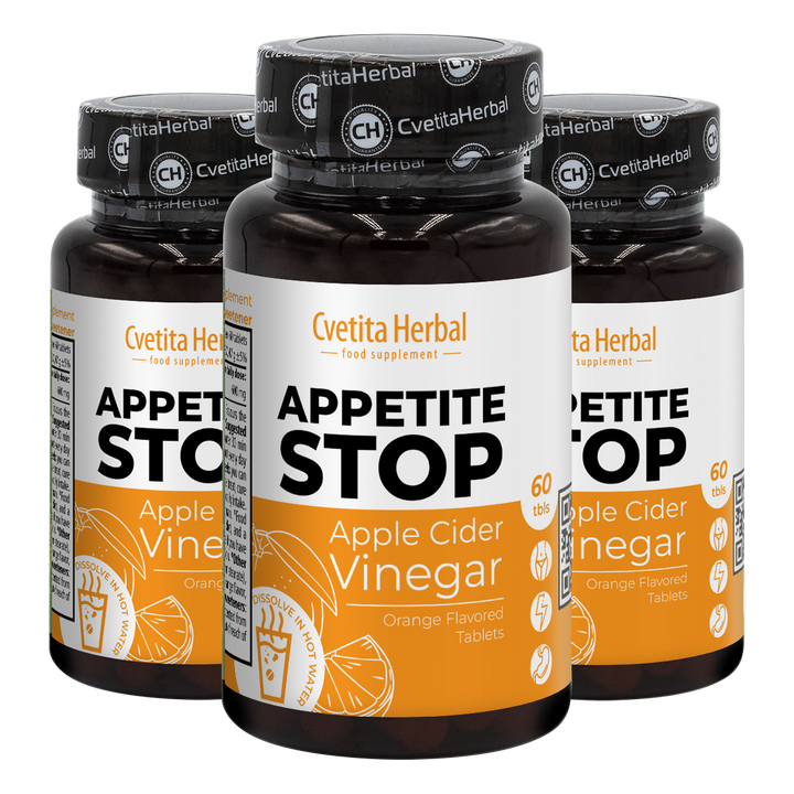 Jabolčni kis "Pomaranča" - Appetite Stop (60 tablet)