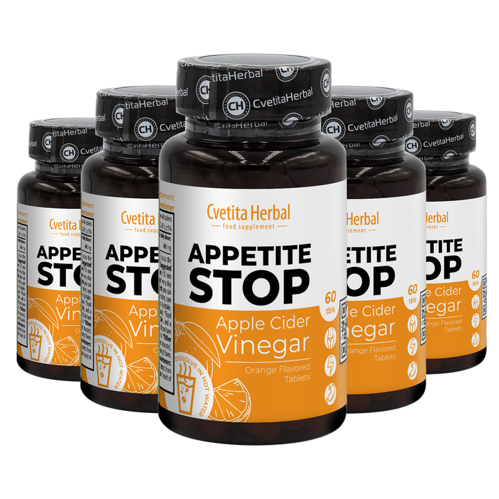 Jabolčni kis "Pomaranča" - Appetite Stop (60 tablet)