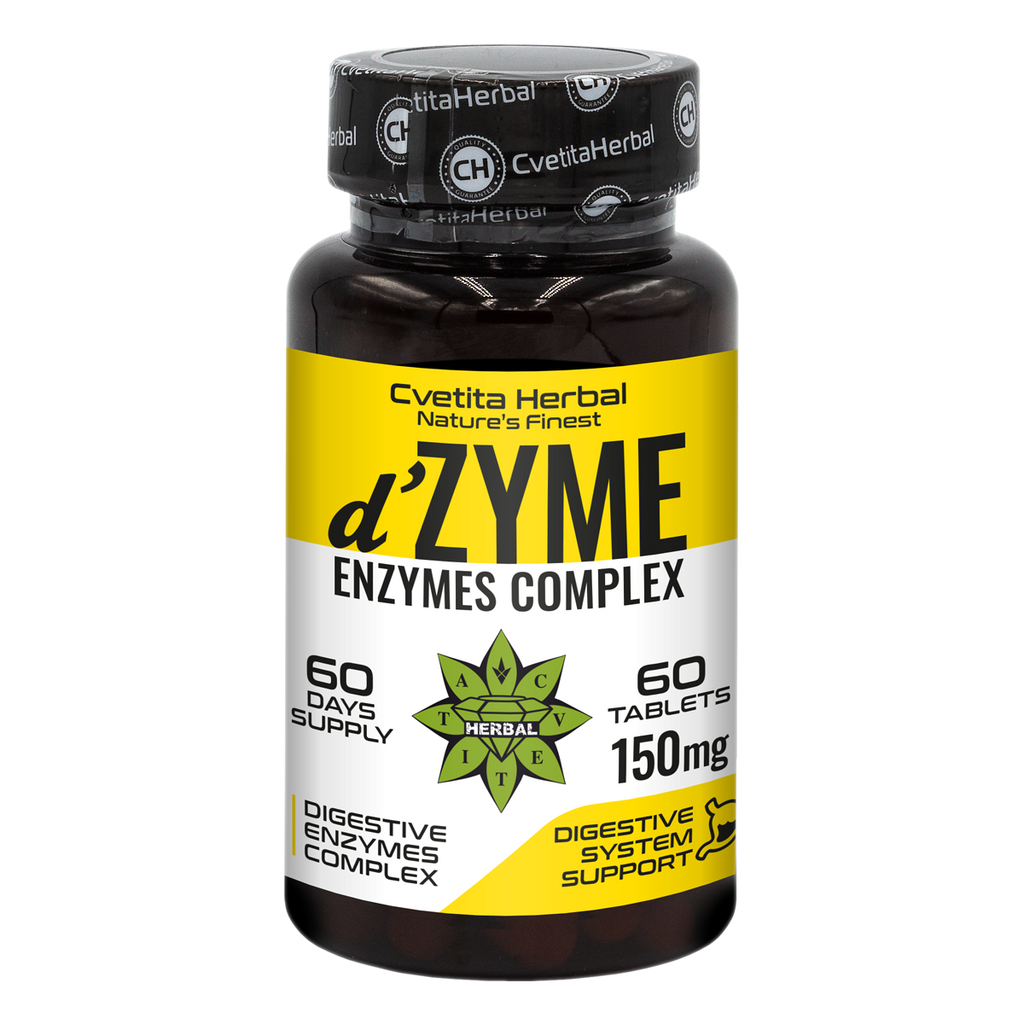 Multi-encimski kompleks d'Zyme - d'Zyme (60 tablet x 150 mg)