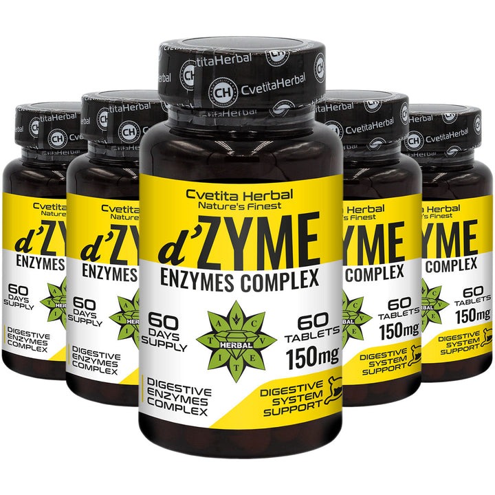 Multi-encimski kompleks d'Zyme - d'Zyme (60 tablet x 150 mg)