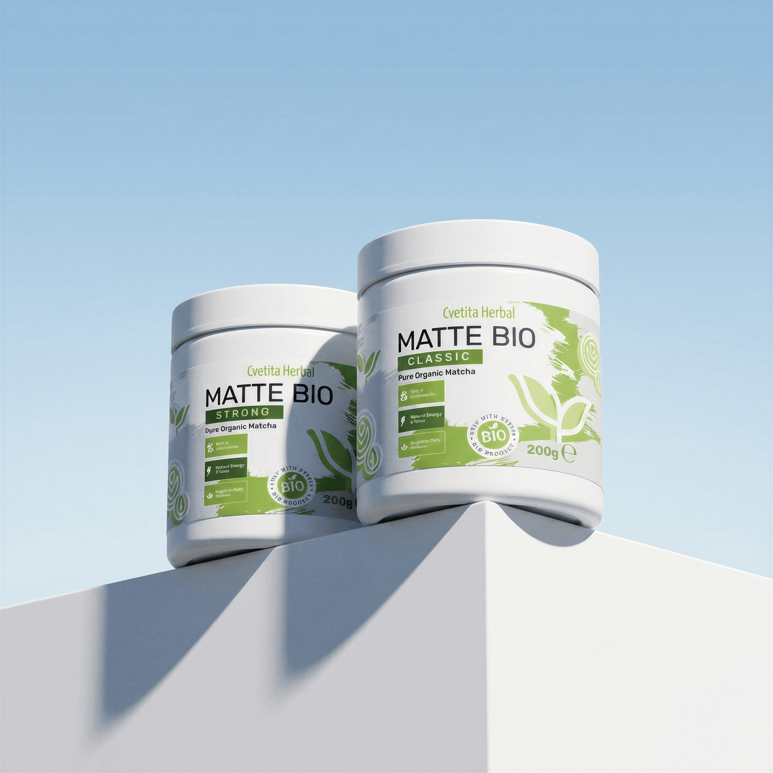 Matte Bio Strong - ORGANSKI MATCHA LATTE
