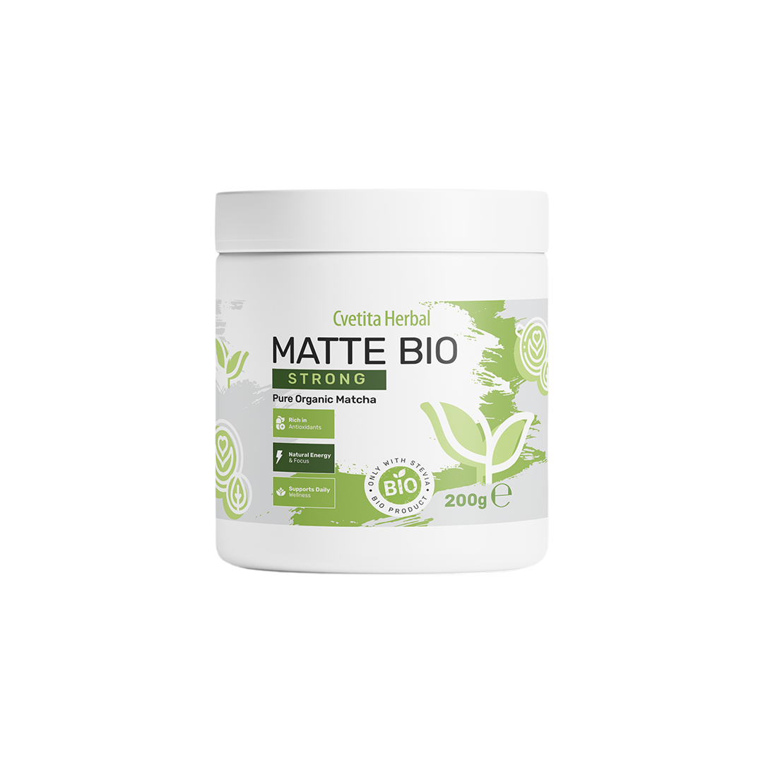 Matte Bio Strong - ORGANSKI MATCHA LATTE