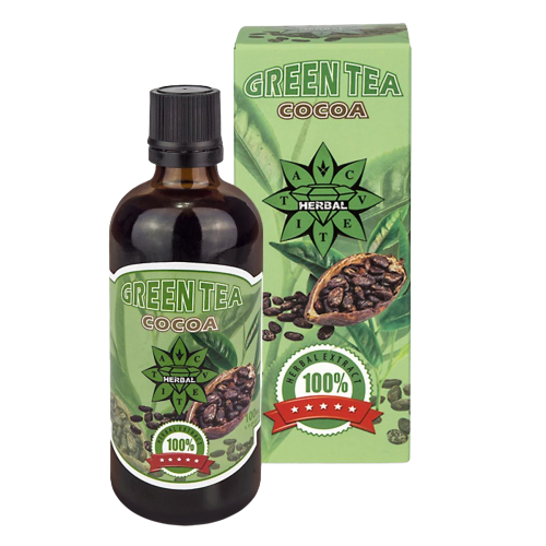 Green Tea and Cocoa - Liquid Extract (100 ml)