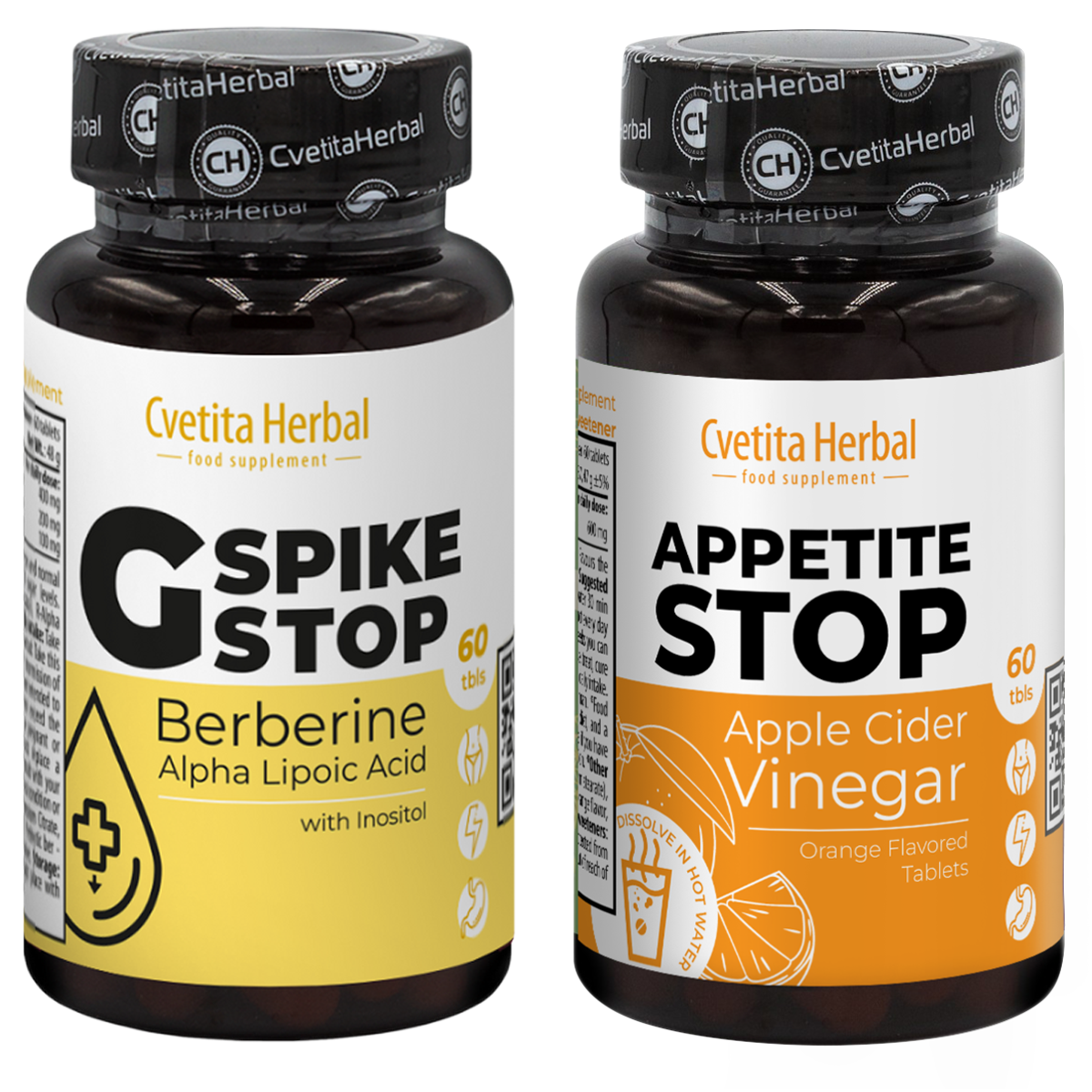G Spike Stop + Appetite Stop "Pomaranča" (2 x 60 tablet)