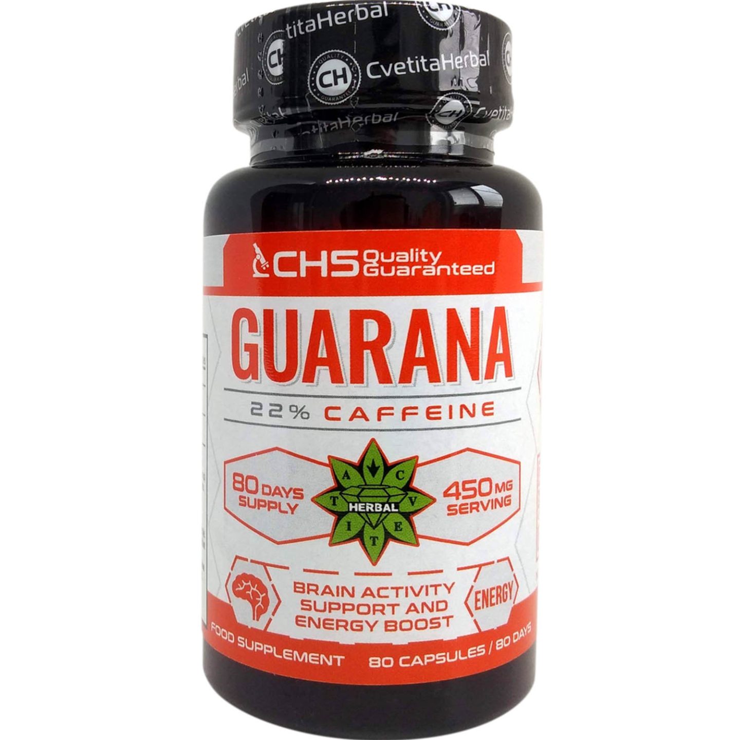 Guarana – Guarana (80 kapsul x 300 mg)