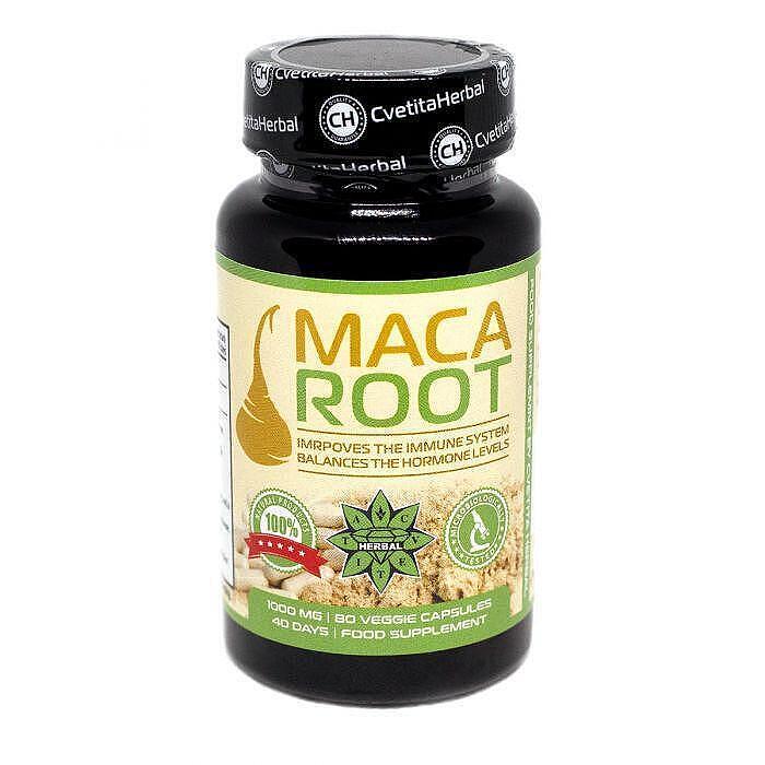 Maca Root Extract - Maca Root (80 kapsul x 500 mg)