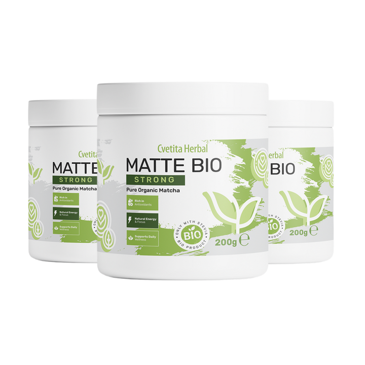 Matte Bio Strong - ORGANSKI MATCHA LATTE