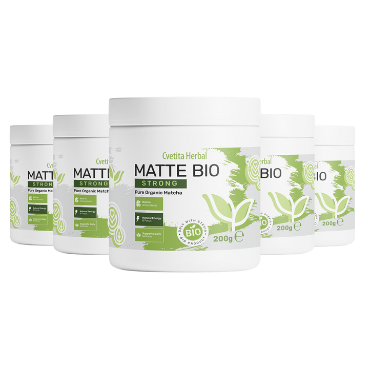 Matte Bio Strong - ORGANSKI MATCHA LATTE