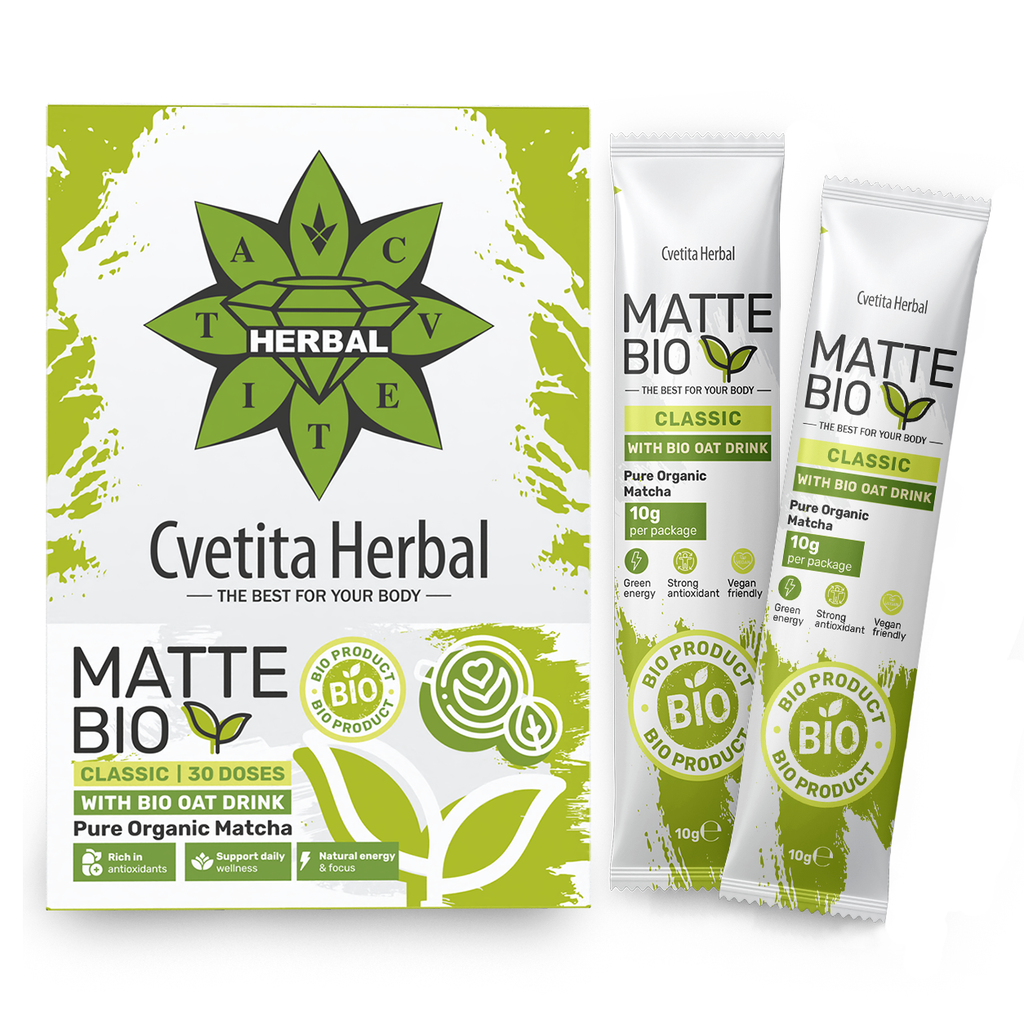 MATTE BIO CLASSIC – škatla s 30 vrečkami