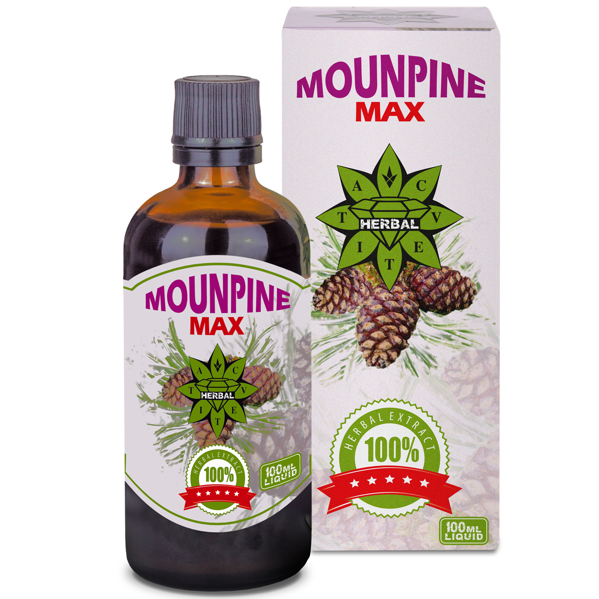 Izvleček iz slovenskih alpskih borovih storžev - Pinugenil – Mounpine Max (100 ml)