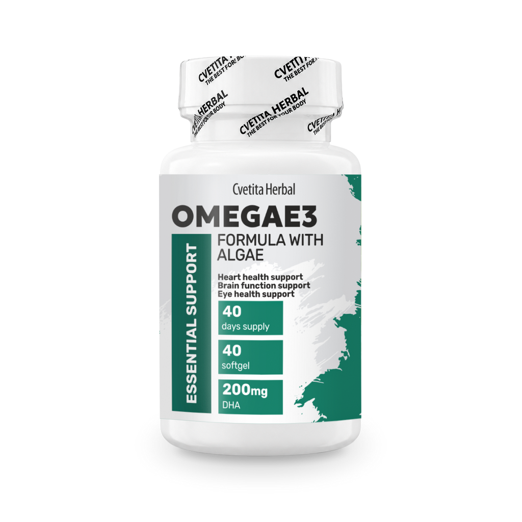 Omega 3 Alge Softgel - Omegae3 (60 / 40 kapsul)
