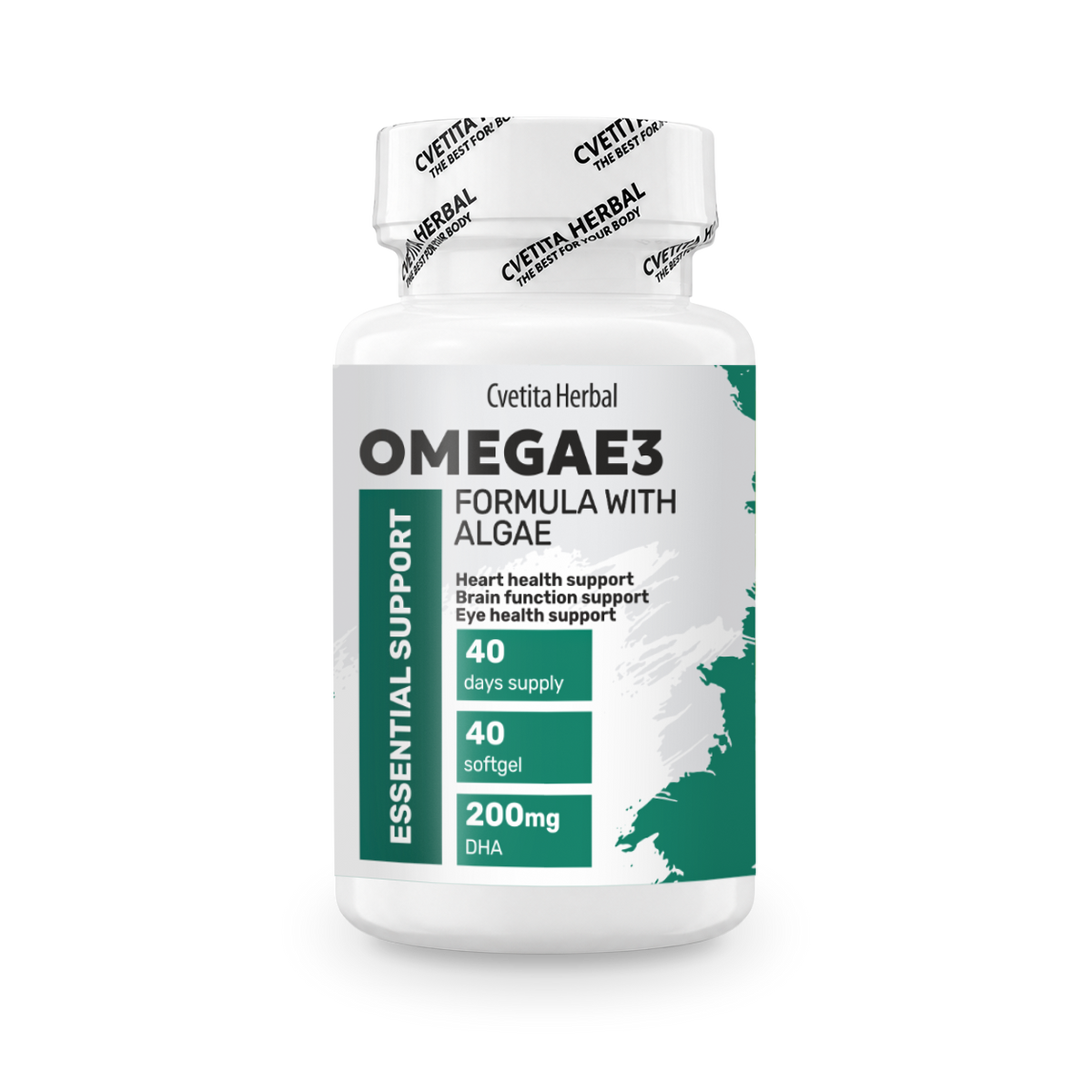 Omega 3 Alge Softgel - Omegae3 (60 / 40 kapsul)