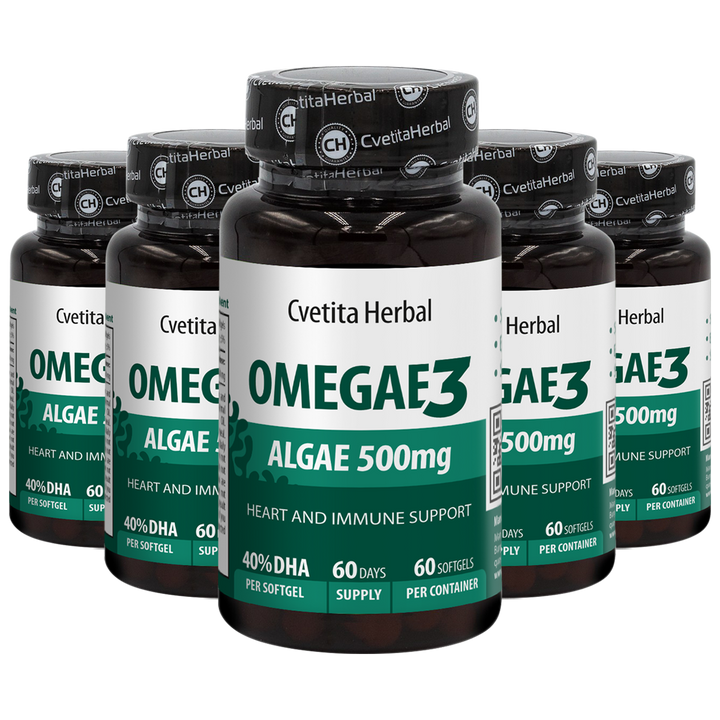Omega 3 Alge Softgel - Omegae3 (60 / 40 kapsul)