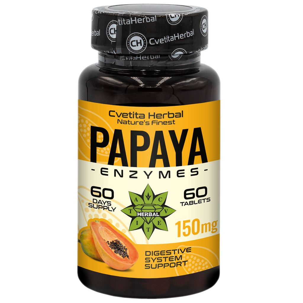 Encimi papaje (60 tablet x 150 mg)