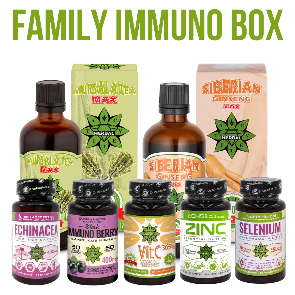 FAMILY IMMUNO BOX - Zdravstvena škatla za vso družino
