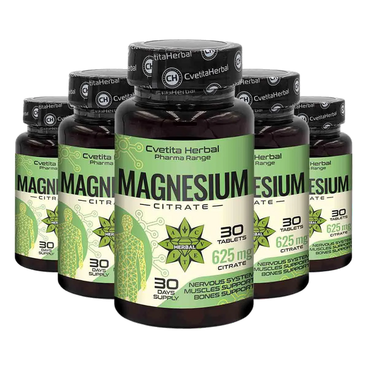 Magnesium Citrate 625mg - Magnezij Citrat - 30 tablet