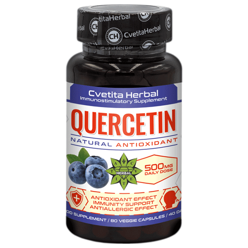 Quercetin (80 kapsul x 250 mg)